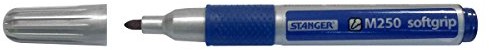 Stanger stanger 712500 Silver Line M250 Soft Grip Bullet 1  3 MM, niebieski 712501
