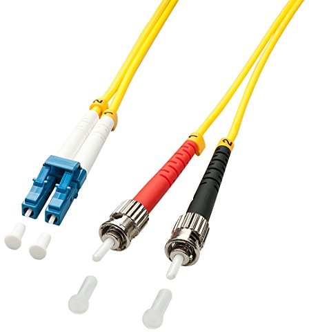LINDY Lindy LWL-Duplex Cable LC/ST OS2 3 m 9/125, Single Mode 47462