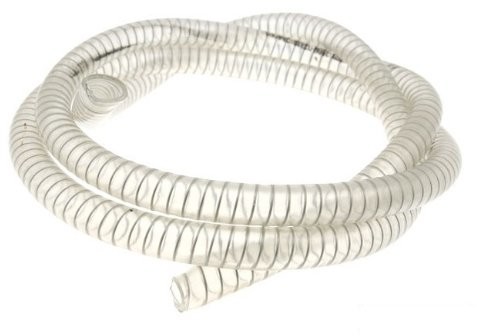 Unbekannt Wąż płynu chłodzącego Motoforce, przezroczysty, ze stalową spiralą, d=12x18mm, 1 metr (do silnika Piaggio) MF48.00112