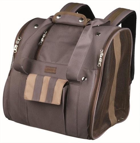 Trixie Nelly plecak, 34 x 32 x 29 cm, ciemnoszary/beżowy 4047974289006