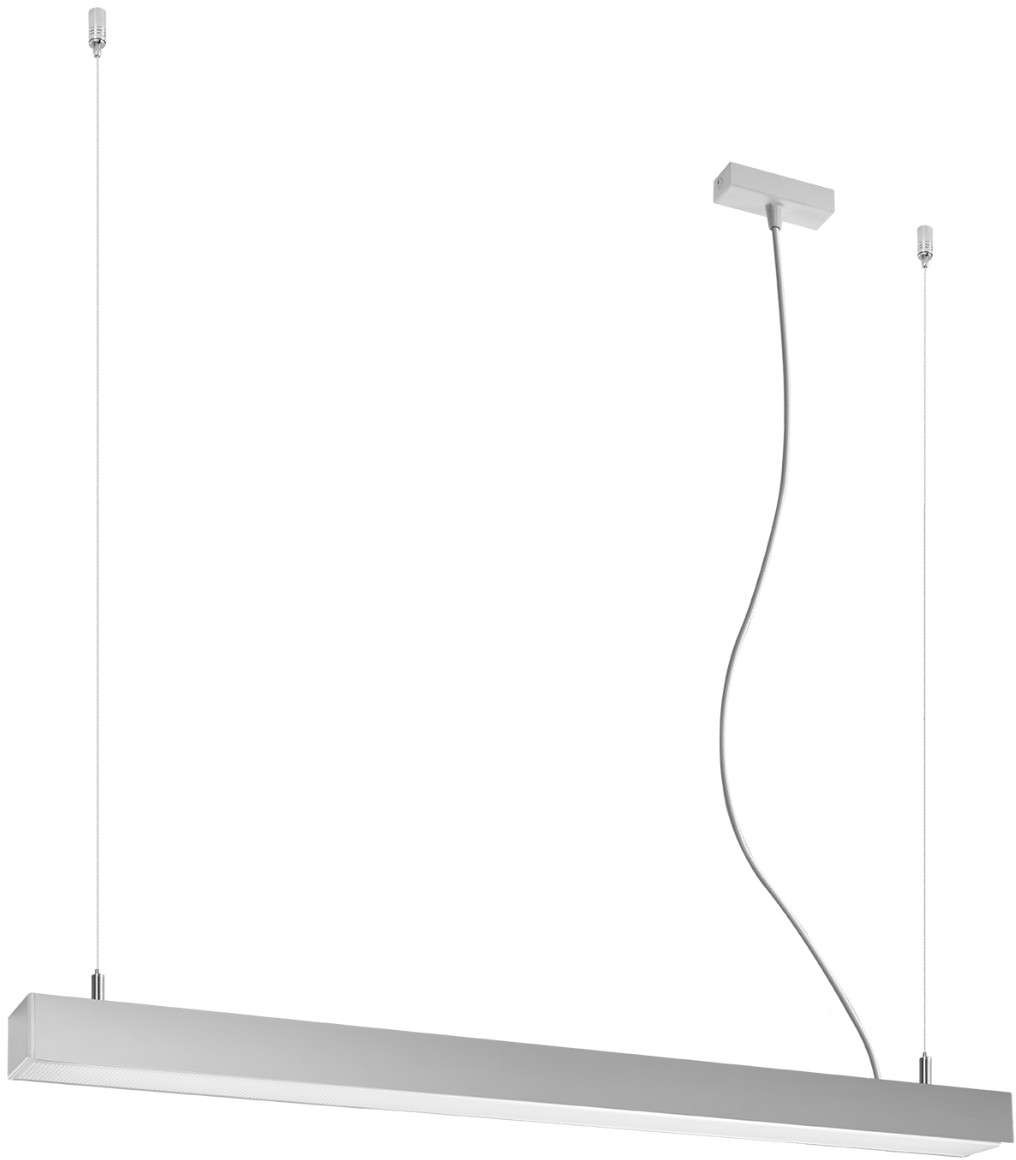 Thoro Nowatorska Lampa Wisząca PINNE 950 ALUMINIUM SREBRNY SATYNA THORO TH.049