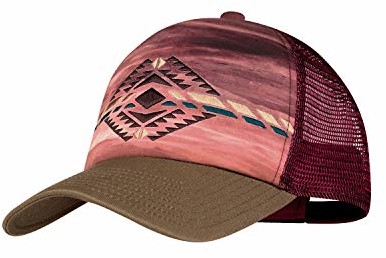 Buff Unisex czapka dla dorosłych Sykora Trucker Cap, Maroon, L/XL 125365.632.30.00