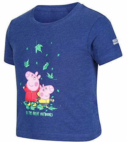 Regatta Unisex dziecięcy T-shirt Peppa New Royal 2 Years RKT126