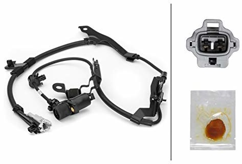 HELLA 6PT 014 494-651 czujnik, temperatura spalin - 2- biegunowy - przykręcany - Przewodu: 1650[mm] 6PT 014 494-651