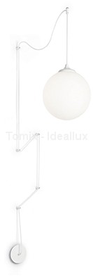 Ideal Lux Lampa wisząca Boa kol biały 160863)