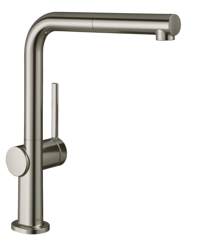 Hansgrohe Talis M54 Bateria kuchenna z wyciąganą wylewką stal szlachetna 72809800