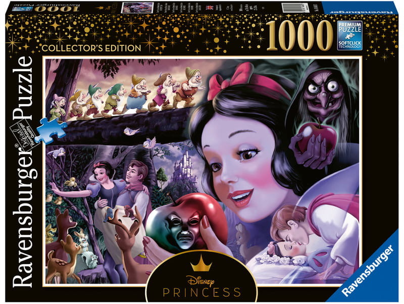 Ravensburger Puzzle 1000 - Bohaterki Disneya Księżniczki, Disney Princess Heroines