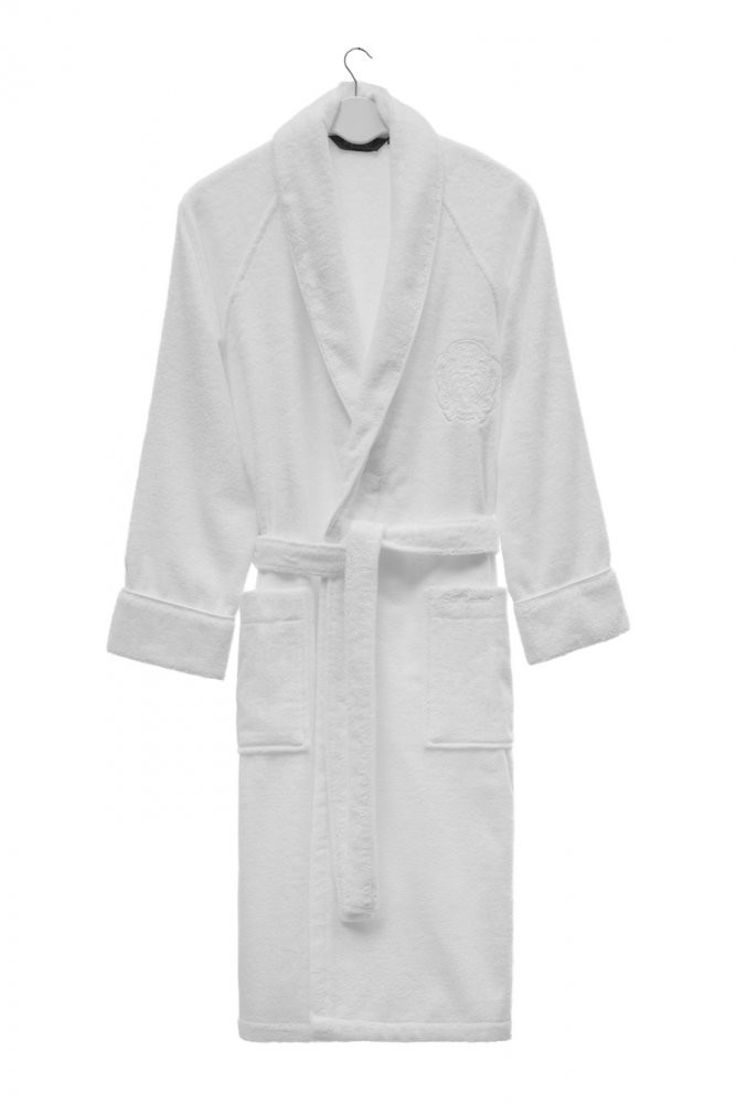 Soft Cotton Modalowy unisex szlafrok DELUXE XXL Biały 8190B