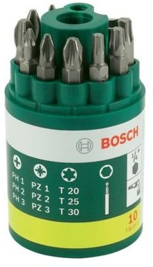 Bosch BOSCH_elektonarzedzia Zestaw do wkręcania 10 sztuk) | Dogodne raty!