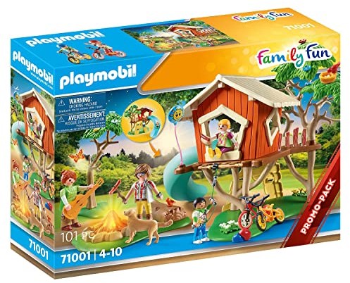Playmobil Family Fun 71001 Domek na drzewie ze zjeżdżalnią, od 4 lat 71001