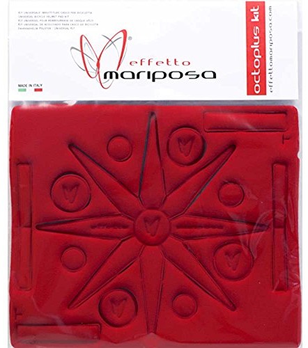 Effetto Mariposa Uniwersalny zestaw kask tapicerowane Mariposa EMCHOPKIT_Rouge