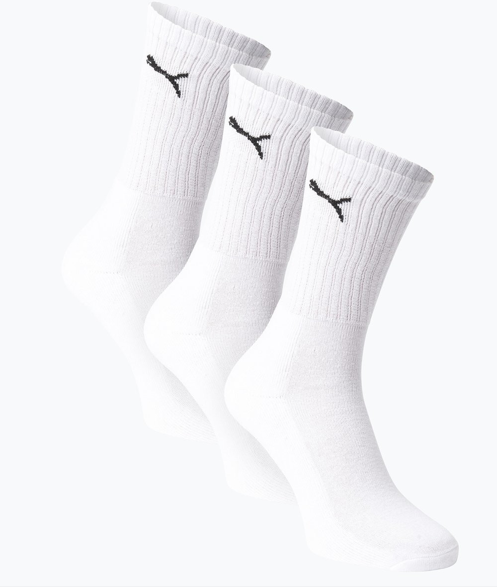 Puma Skarpety męskie pakowane po 3 szt., biały