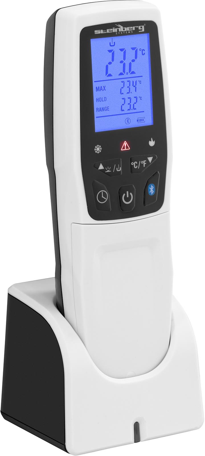 Steinberg Systems Termometr spożywczy na podczerwień i sonda HACCP SBS-MMF-200