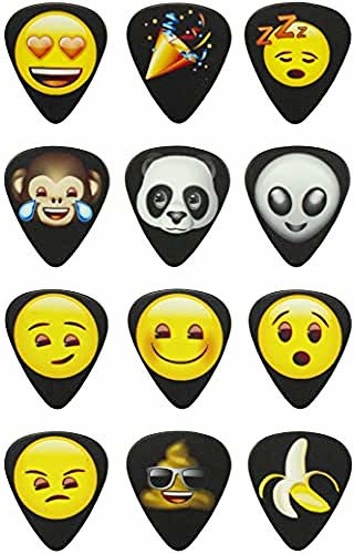 Perri's Leathers Perri's Leathers LP12-EMO6 kostki gitarowe emoji, kultowe LP12-EMO6