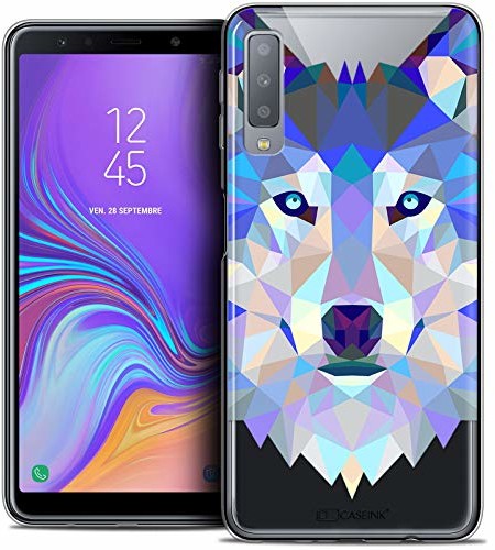 Samsung Caseink Etui na telefon Galaxy A7, Wolf CRYSPRNTPOLYA72018LOUP