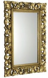 Sapho SCULE Lustro w ramie, 80x120cm, złoto Odbiór osobisty BEZ OPŁAT !!! - Warszawa, Gdynia - Dostawa od 29.00zł IN316