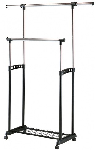 Regulowany Wieszak Na Ubrania Na Kółkach R8-R14