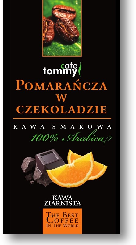 Tommy Cafe Kawa smakowa Czekolada- Pomarańcza KSCZP150