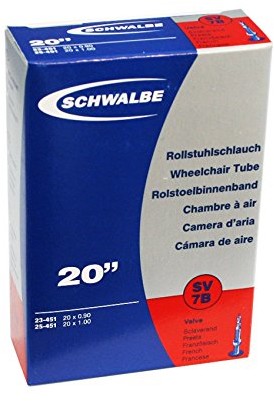 Schwalbe nr 7B dla wózków inwalidzkich, 451 MM, czarny 7B
