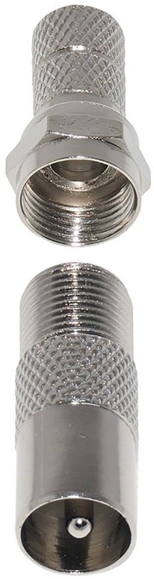 DPM Adapter gniazdo F gniazdo TV + wtyk F