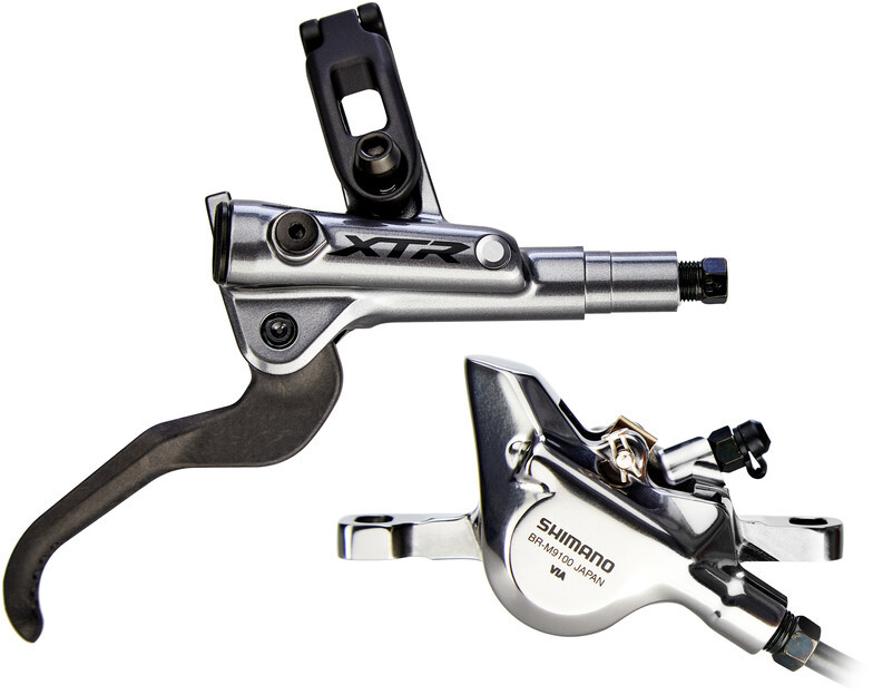 Shimano XTR BL-M9100 Hamulec tarczowy 2-tłoczkowy Koło tylne, anthracite/black 2020 Hamulce tarczowe I-M9100JRRXRA170