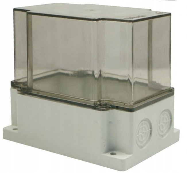 Puszka Bs 170x120x140 pokrywa przeźroczysta IP66