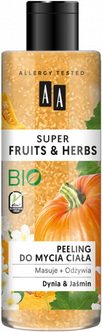 Oceanic Super Fruits&Herbs Peeling do mycia ciała dynia/jaśmin 200ml 52810-uniw