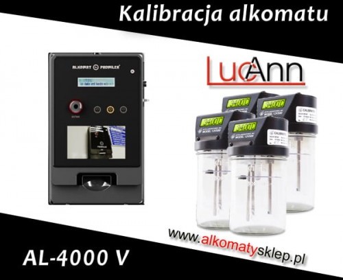 Promiler Kalibracja alkomatu AL-4000 V Kalibracja AL4000V