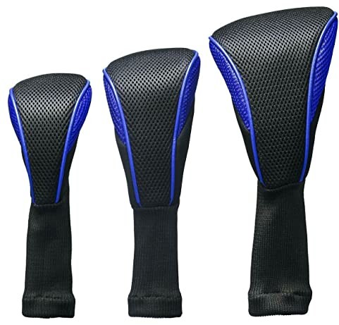 Longridge Unisex Pro nakrycie głowy - 3 szt. długie nakrycie głowy, niebieskie, jeden rozmiar WC3LPN