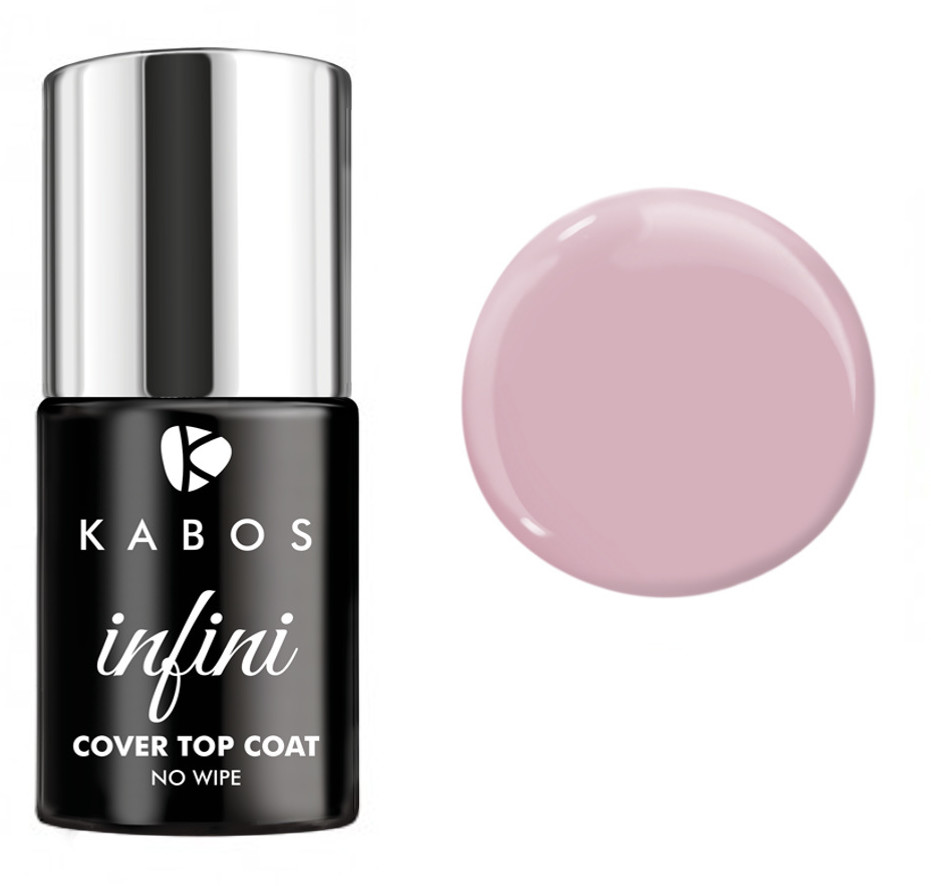 Infini 8ml, Top No Wipe Cover - Nude Pink