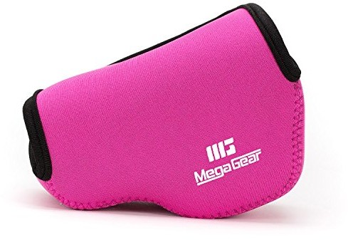 MegaGear megagear Ultra lekka torba na aparat z neoprenu futerał do Canon G1 X MK2, rose MG029