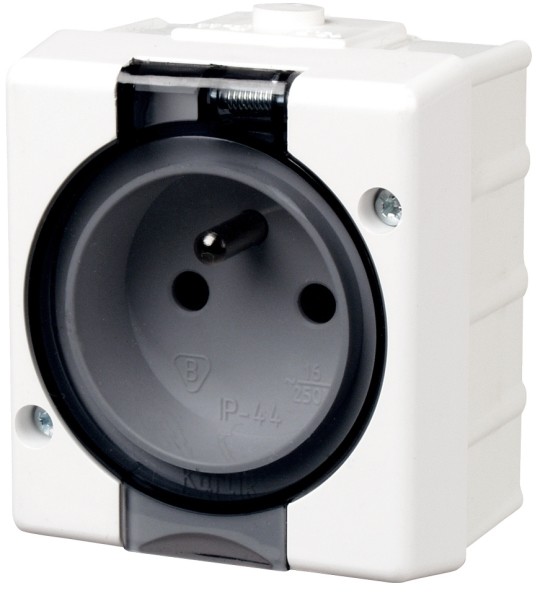 LEDart pojedyncze z uziemieniem Karlik Elektrotechnik Senior GHS1