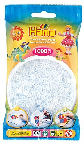 Hama 207 - worek midi - 1000 koralików do tworzenia obrazków 207-19