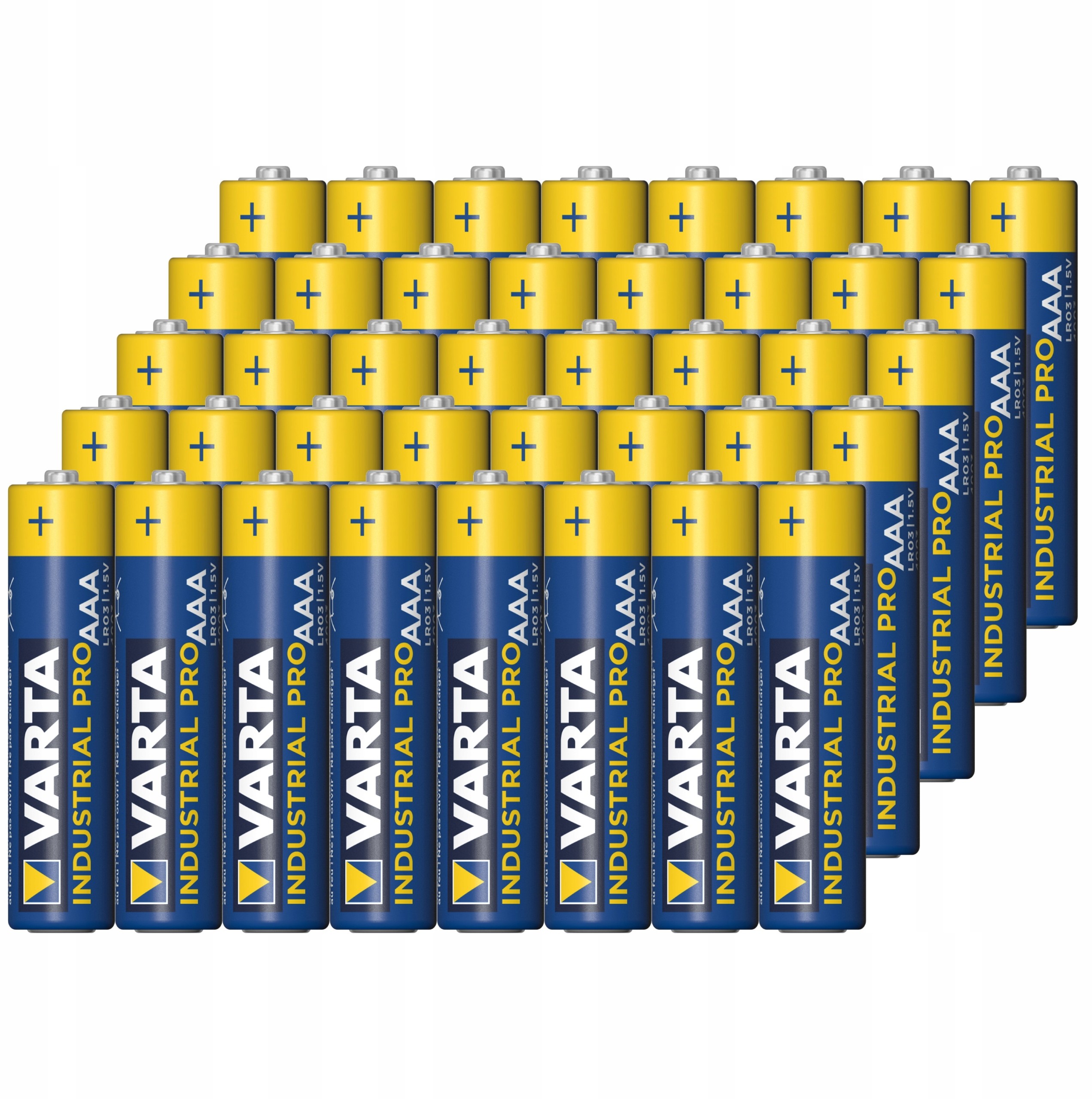 Varta 48sztuk baterii LR03 Aaa 1,5V Industrial Pro