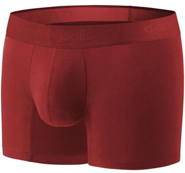 ComfyBalls COMFYBALLS Bokserki do biegania LONG PERFORMANCE czerwone