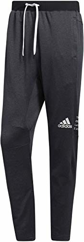 Adidas Męskie spodnie sportowe Up City Fleece czarny czarny/biały XXL GC8208