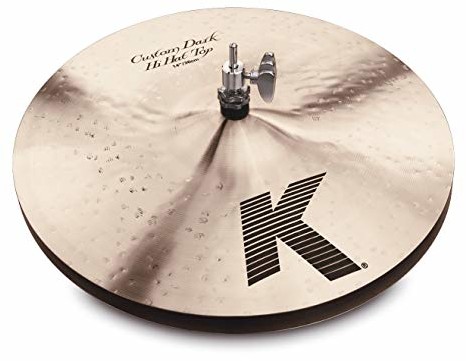 Zildjian Zildjian K niestandardowa seria - 35,5 cm ciemna czapka Hi Hat Cymbals - para K0943