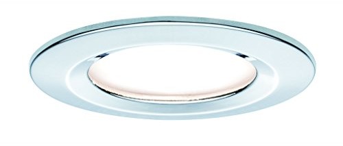 Paulmann Licht Paulmann Premium Coin zestaw EBL Slim ściemniania okrągła nieruchoma LED 1 X  w 2700 K 230 V 51 MM chrom/aluminium 93872