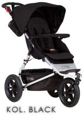 Mountain Buggy Urban Jungle CZARNY