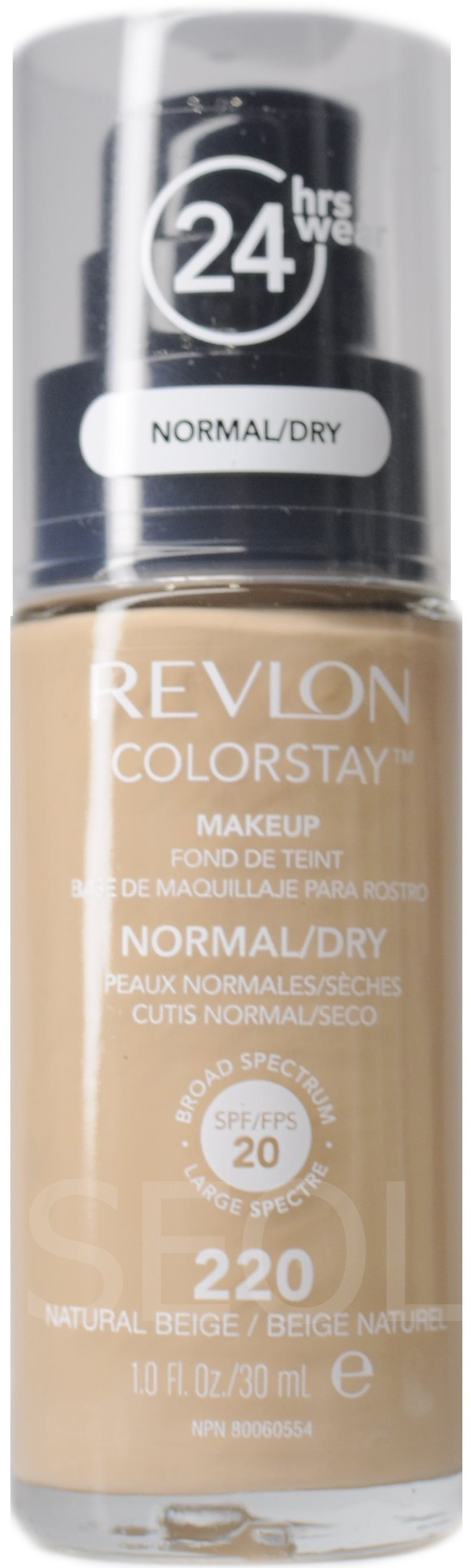 Revlon Podkład ColorStay 220 Natural Beige NORMAL / DRY SKIN 30ml