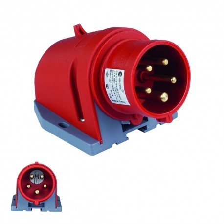 TP Electric Wtyczka natynkowa zwrotnica faz 5P 32A 400V IP44 2061 3107-352-1600