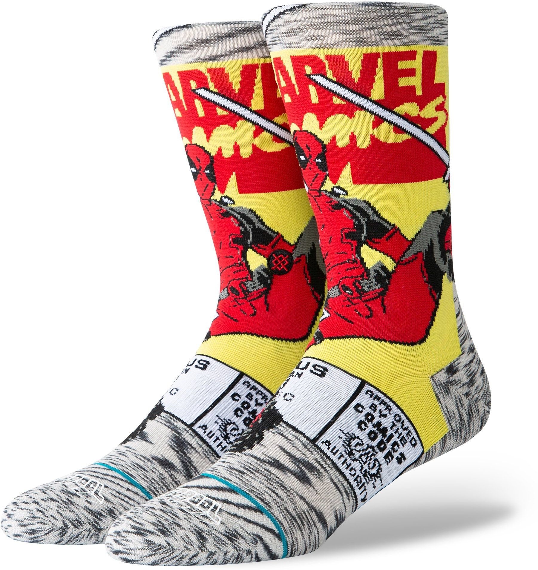 STANCE skarpetki STANCE DEADPOOL COMIC Grey