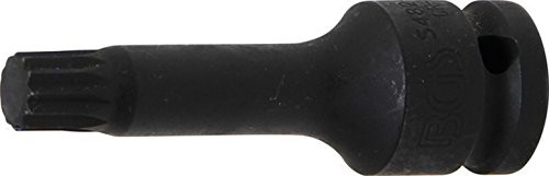 BGS Siła  wkładka bit, uzębienie wewnętrzne, M12, 12,5 MM, 1 sztuki, 5482-M12