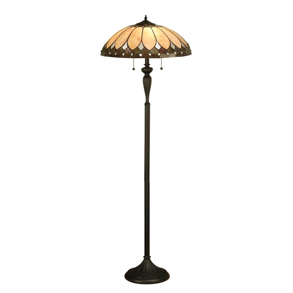 Interiors Lampa stojąca TIFFANY BROOKLYN 63972 INTERIORS 63972/INT/CUBI