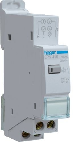 Hager Przekaźnik bistabilny elektroniczny EPN410 230V 1Z EPN410