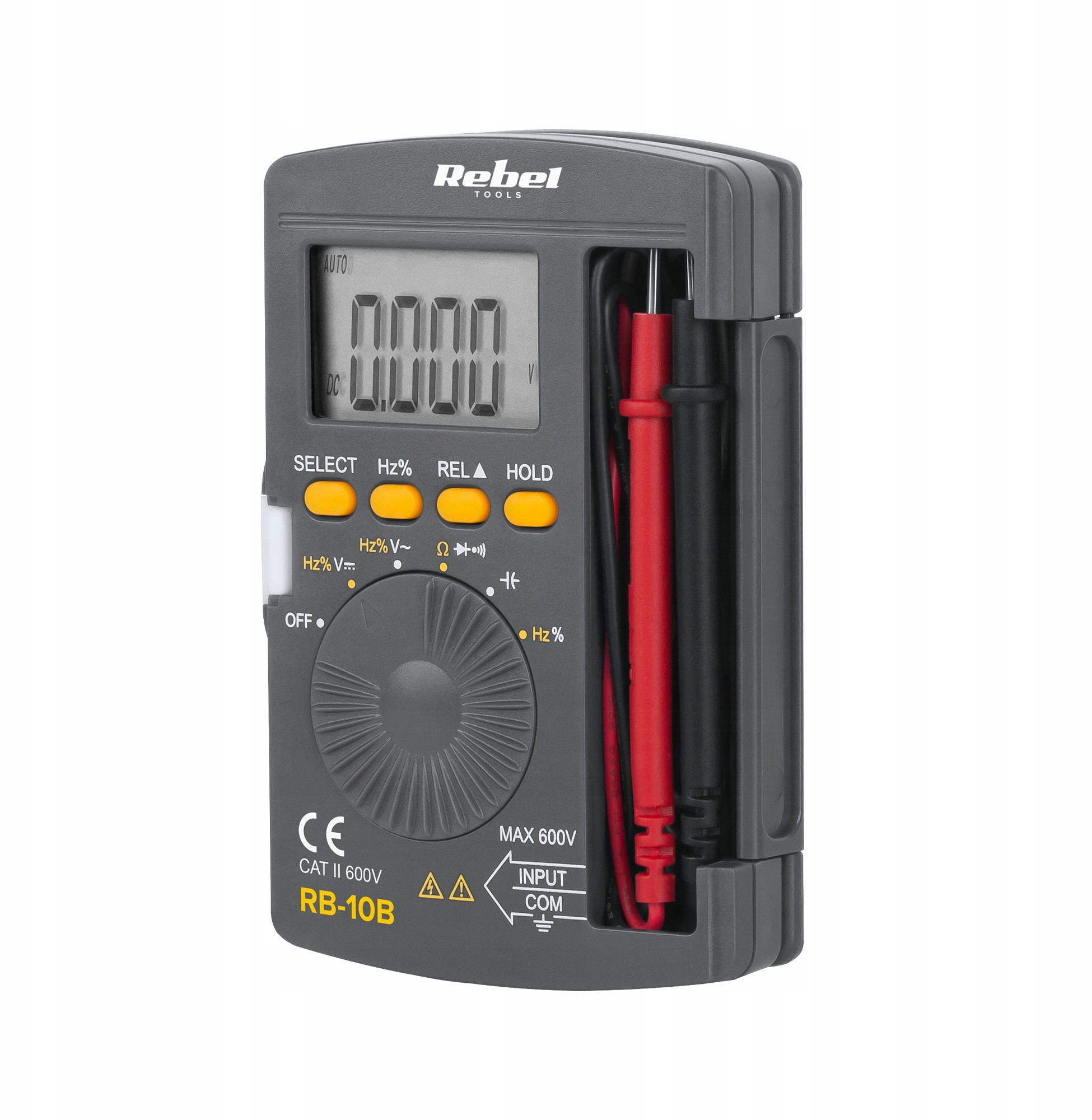 Kieszonkowy miernik uniwersalny Rebel Tools RB-10B