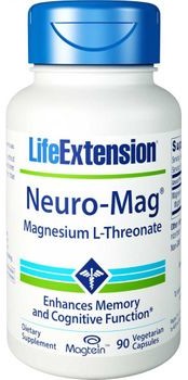 Life Extension Neuro-Mag L treonian Magnezu 90 kapsułek | Life Extension 01603