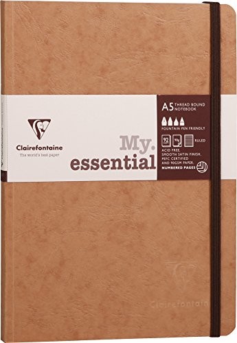 Unbekannt Claire Essential notebook Tan A5 79346C