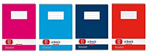 Herlitz 285619 zeszyt szkolny, DIN A4, liniatura 28/w kratkę 285619