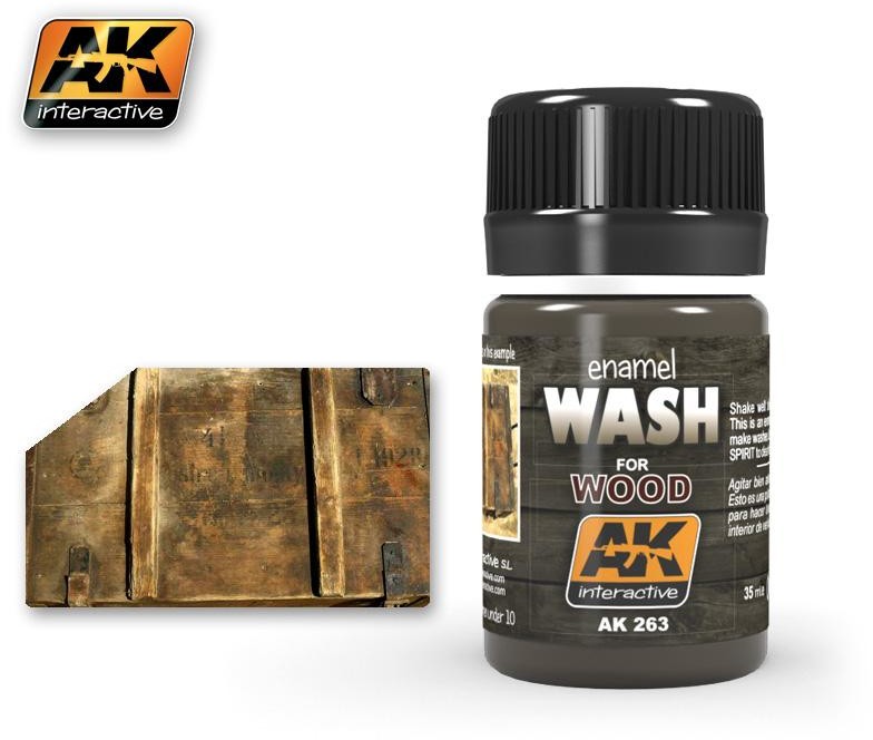 AK-Interactive Wash do drewna (AK 263) / 35ml AK-Interactive 263